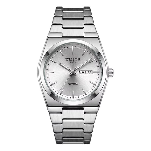 Man Watch Quartz Watch Luxury Waterproof Luminous Date Week Stainless Steel Men'S Watch Male Relógios Masculino Reloj Hombre