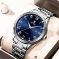 Fashion Men'S Watch Roman Scale Minimalist Men'S Famous Watch Night Glow Waterproof Trendy Watch